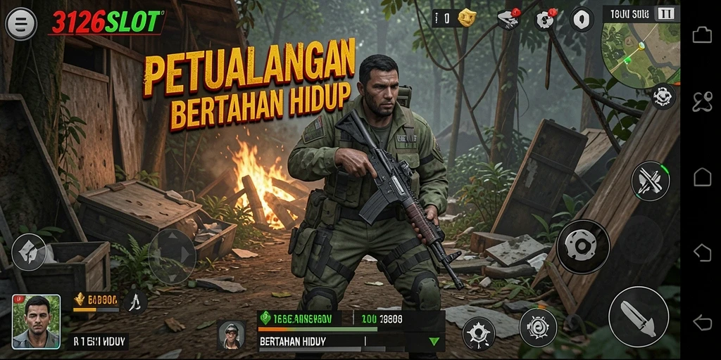 Antarmuka berfungsi untuk bertahan hidup dalam 3126SLOT.