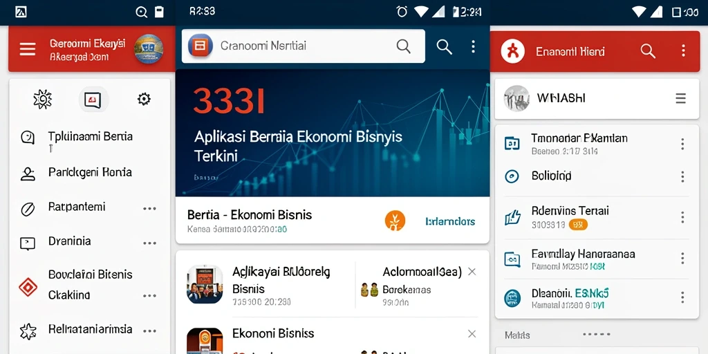Tampilan antarmuka 333I yang informatif dan modern.