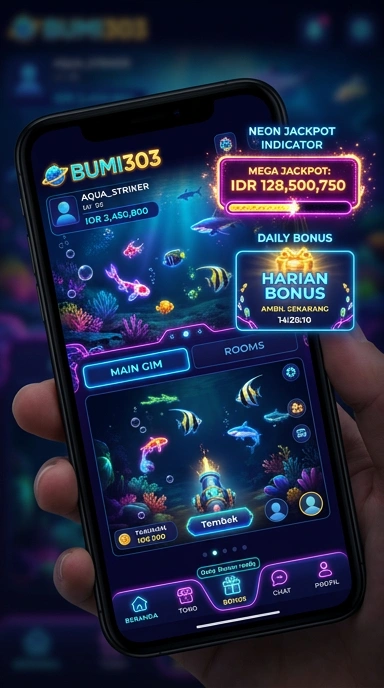 bumi303 tampilan beranda