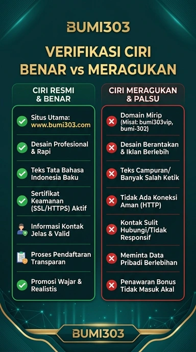 Kanal Resmi bumi303 untuk Pengguna Android di Indonesia